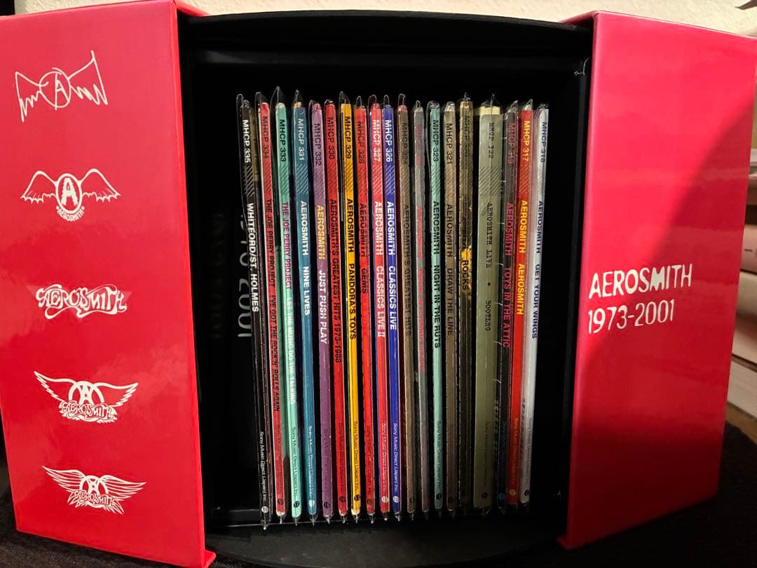 限定　エアロスミス 紙ジャケット　CD19枚　限定ボックスセット