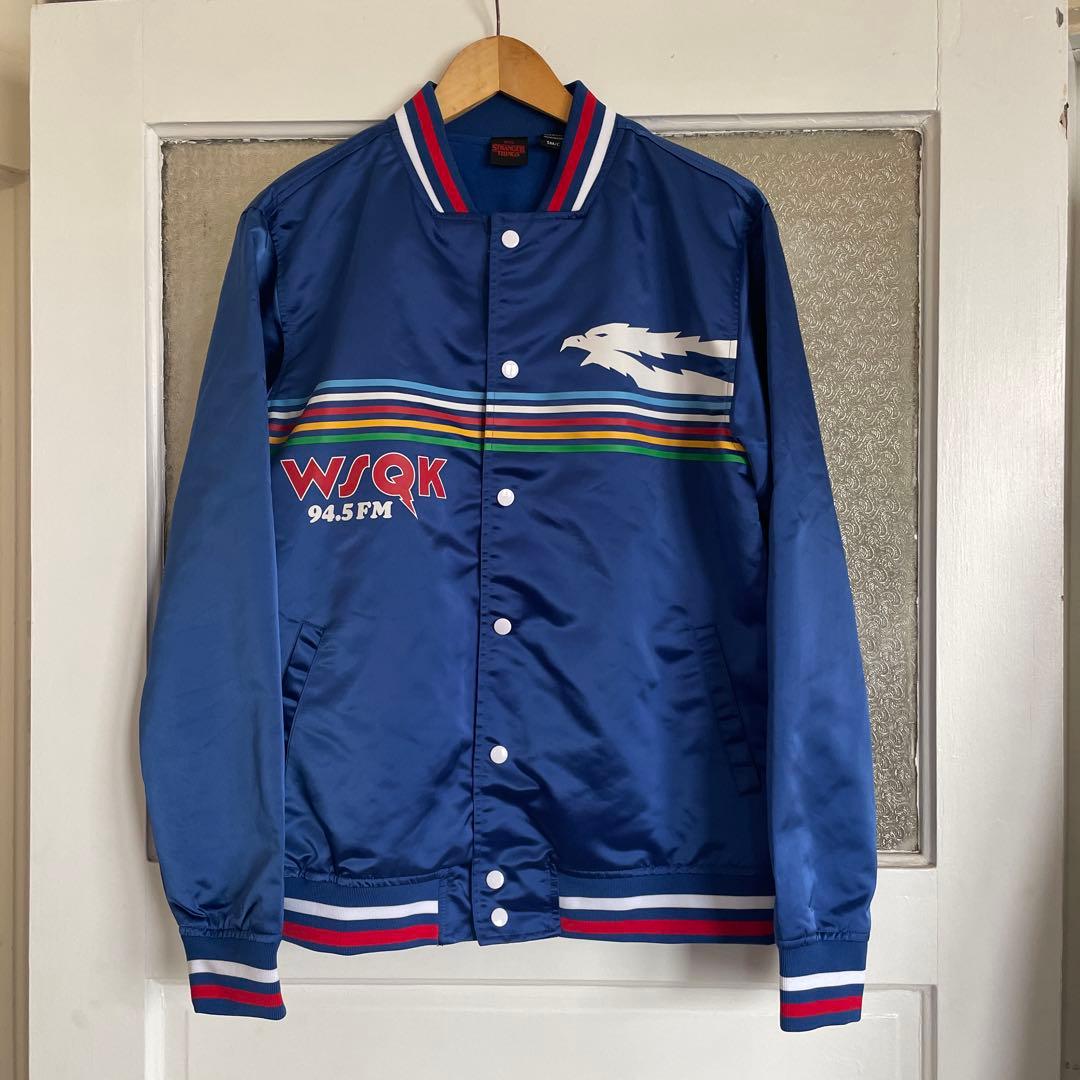 新品 ストレンジャーシングス シーズン5 WSQKスタジャン Sサイズ