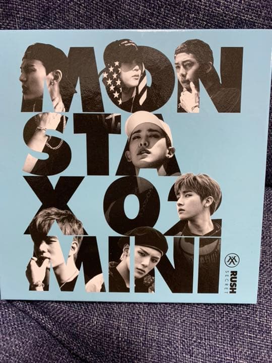 MONSTA X RUSH メンバー全員サイン入りアルバム