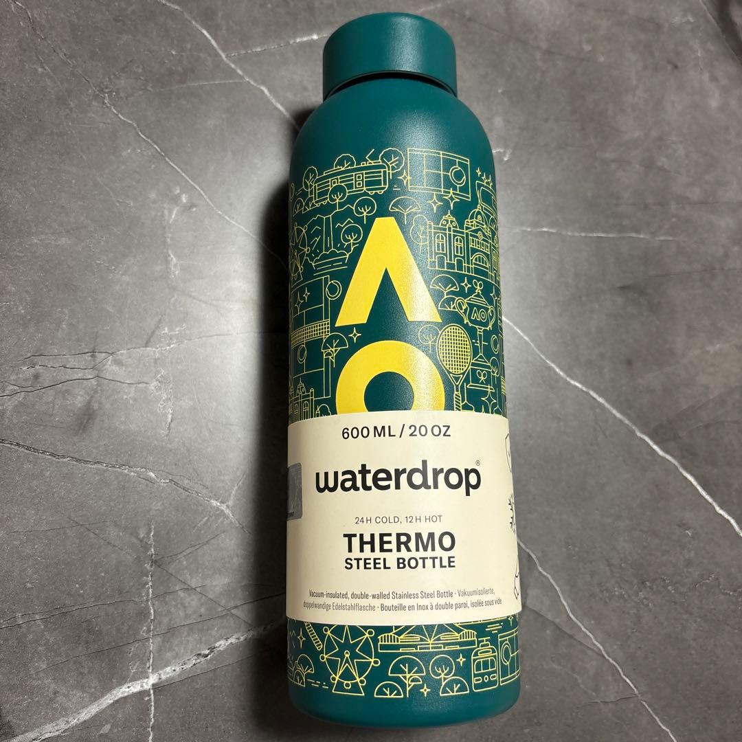waterdrop 限定品　AO 全豪オープン 公式ボトル600ml