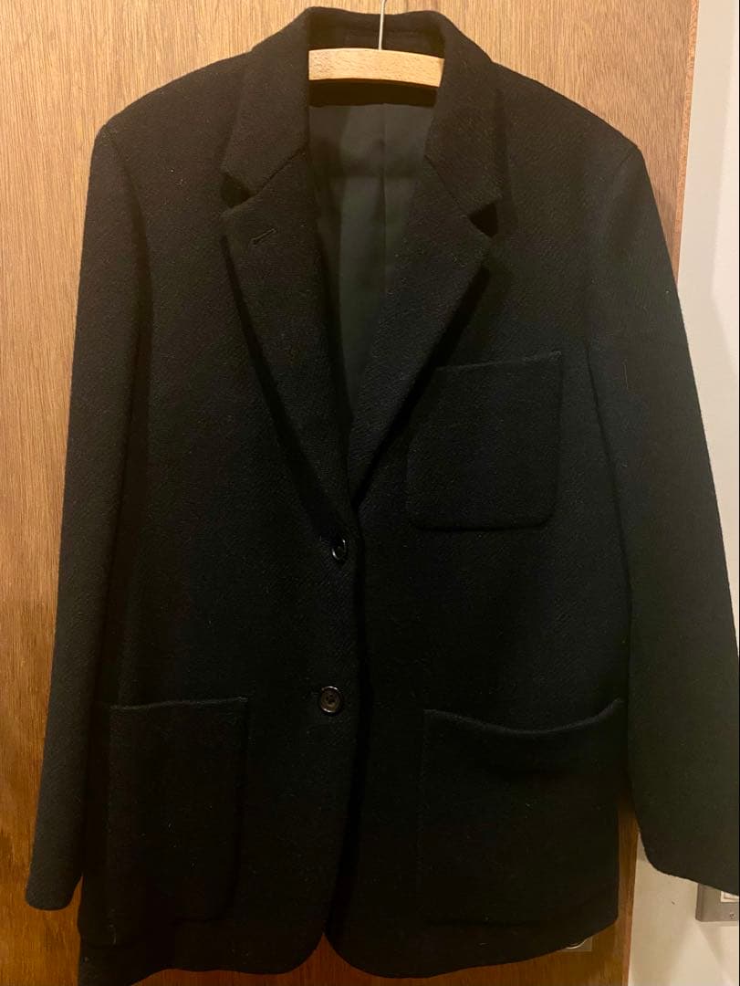 マーガレット・ハウエルHarris Tweed 黒ジャケット