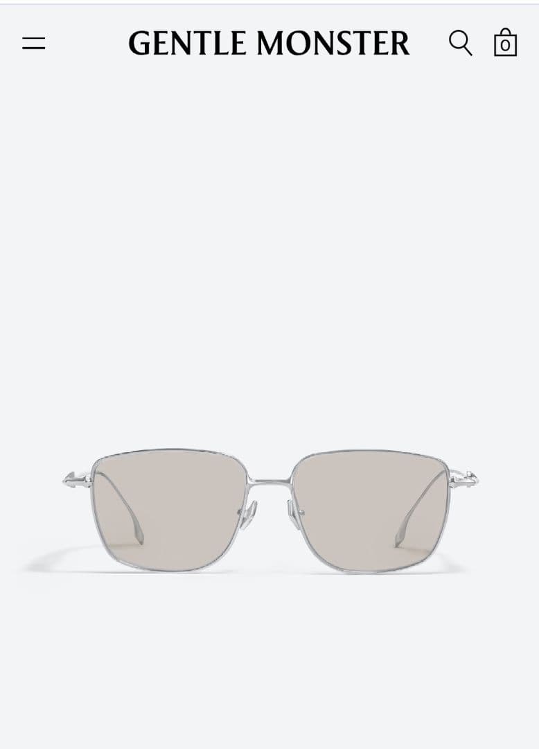 お値下げGENTLE MONSTER BOLD 　Academya 02(BR)