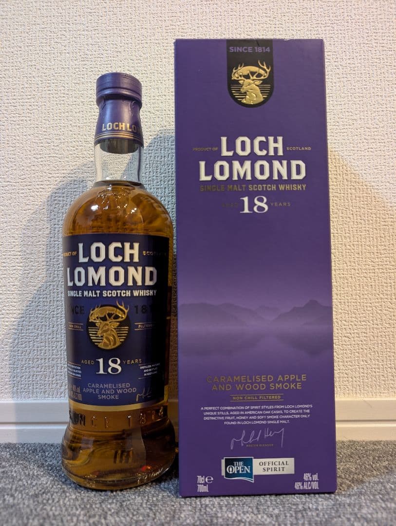 【新品未開封】ロッホローモンド 18年 シングルモルトウイスキー