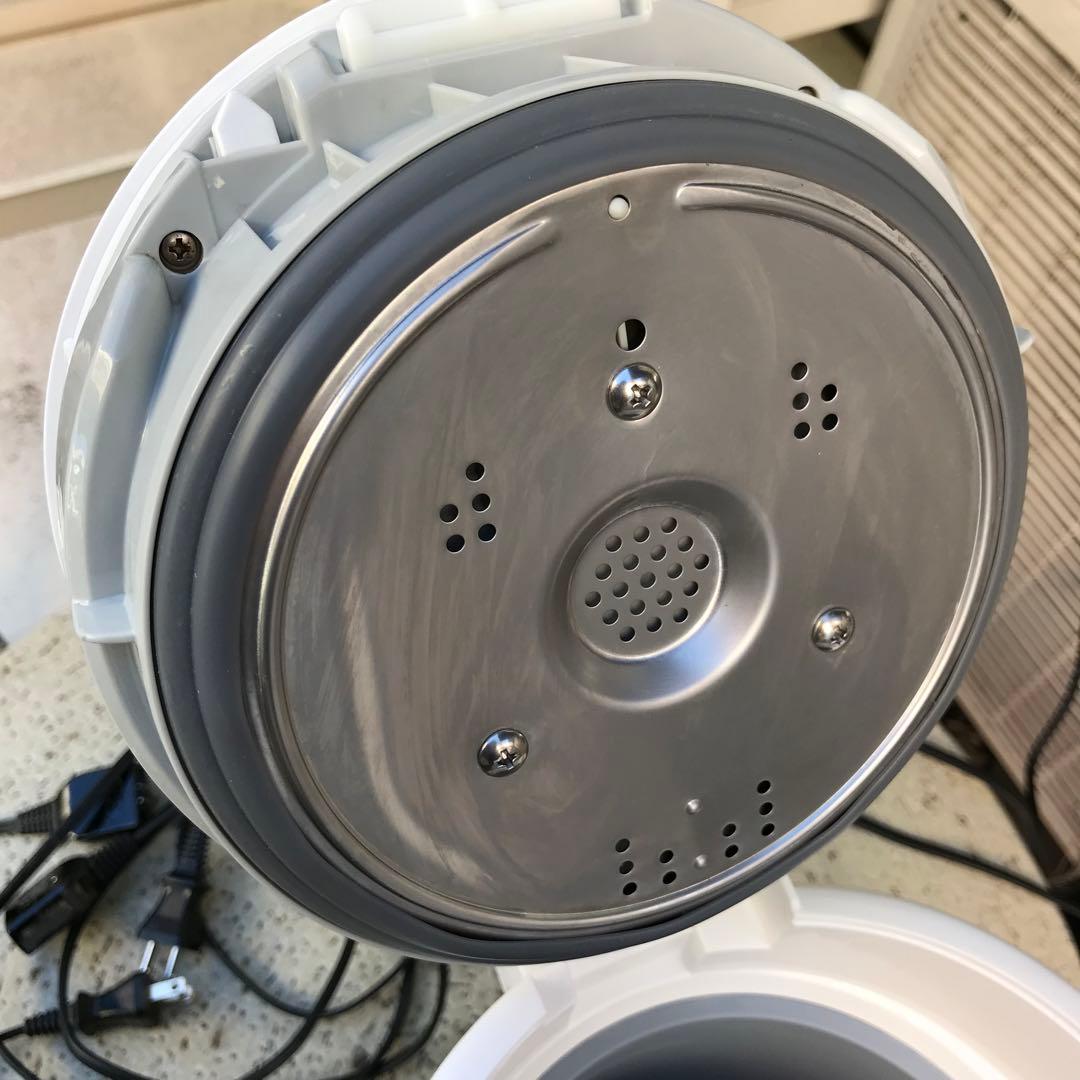 洗浄済　象印　スチーム式加湿器　EE-RR50　3L　ホワイト