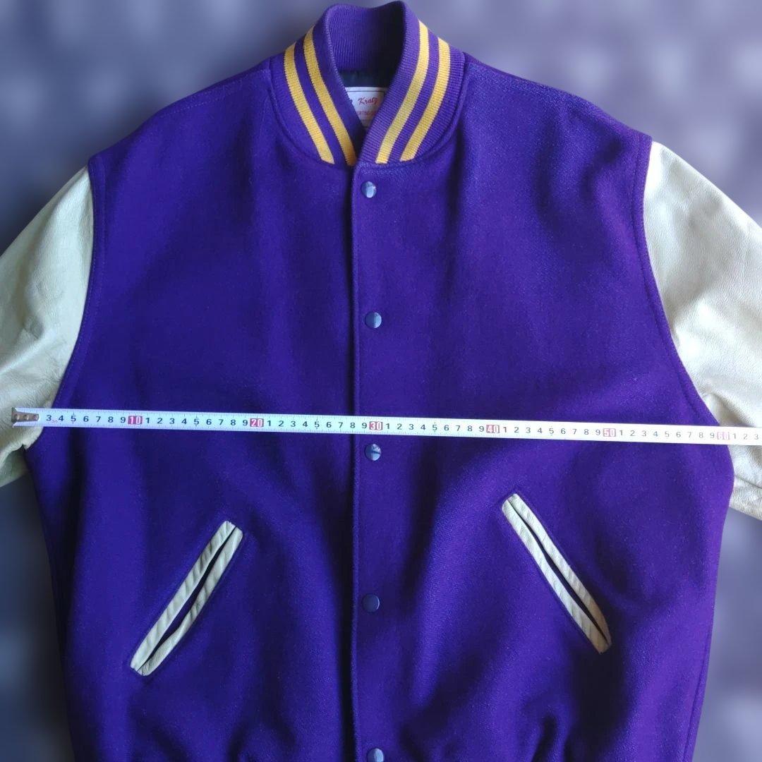 古着　Kratz スタジアムジャンパー　スタジャン(XL)