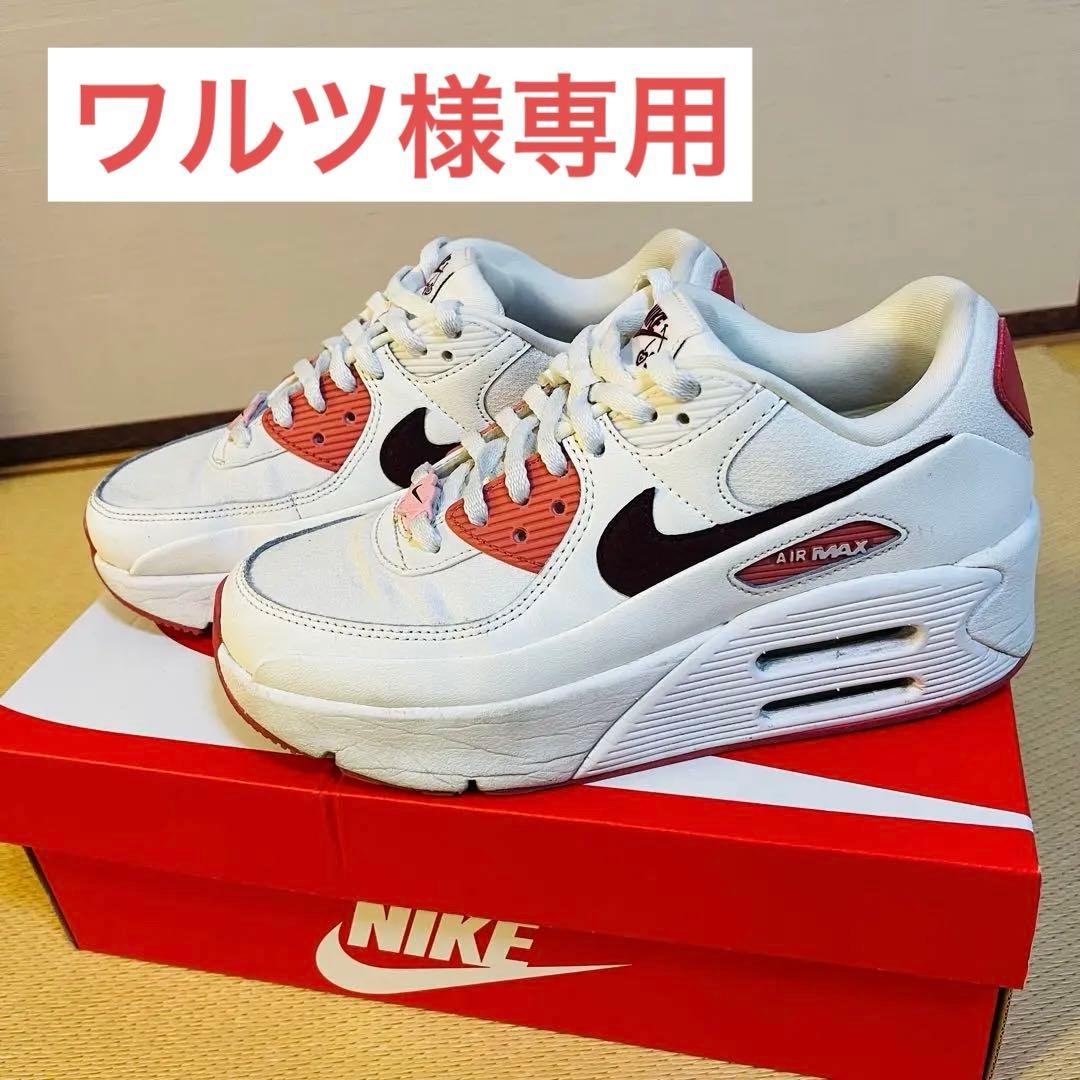 NIKE Air Max90 ホワイト/レッド