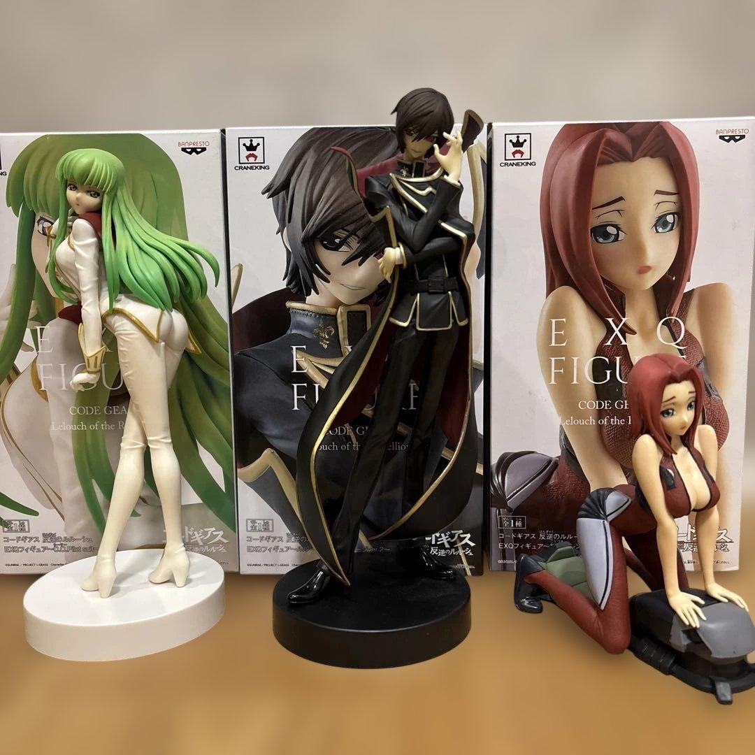 コードギアス EXQフィギュア　ルルーシュ　C.C. カレン　セット