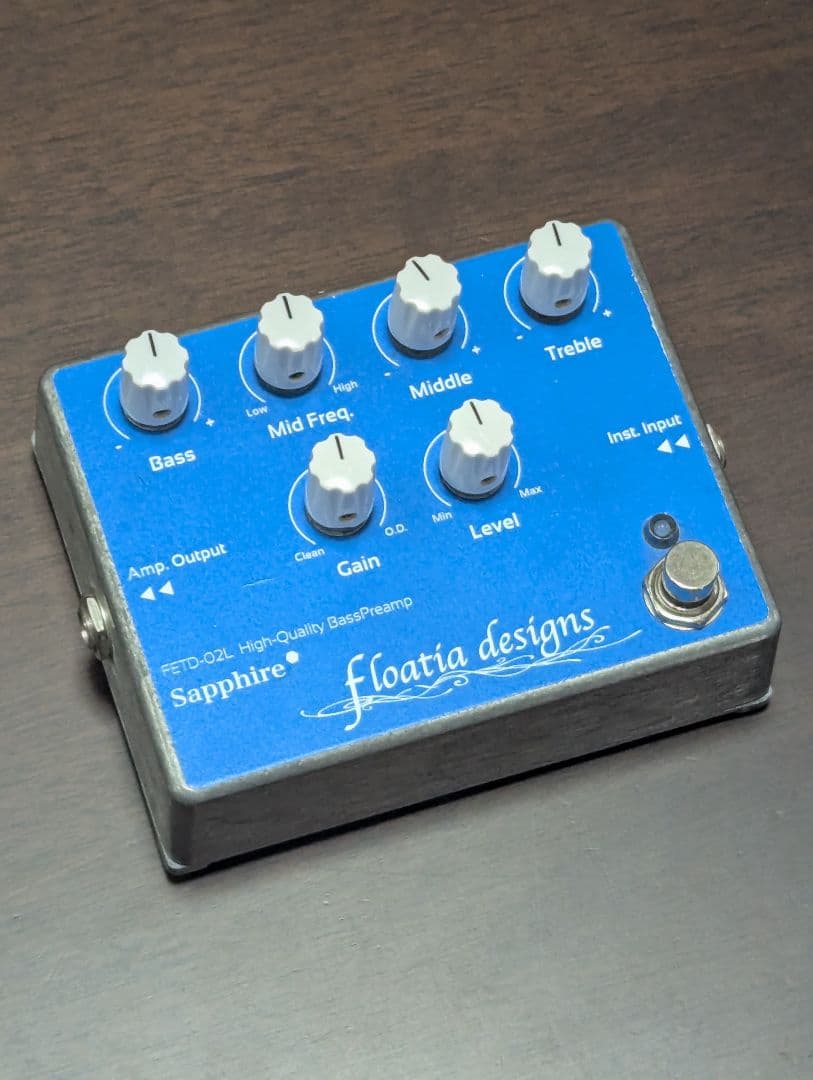 floatiadesigns　FETD-02L　ベースプリアンプ
