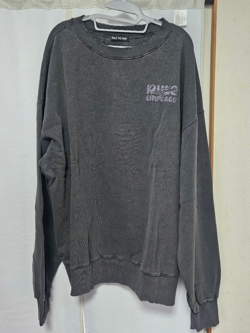 M*H様 RULE THE FATE　スウェットトレーナー　ブラック