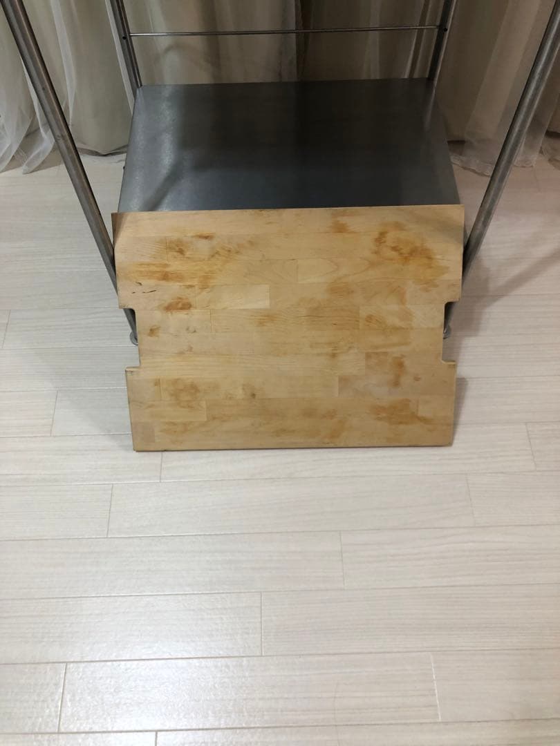 IKEA FLYTTA イケア フリッタ ステンレス製キャスター付キッチンワゴン