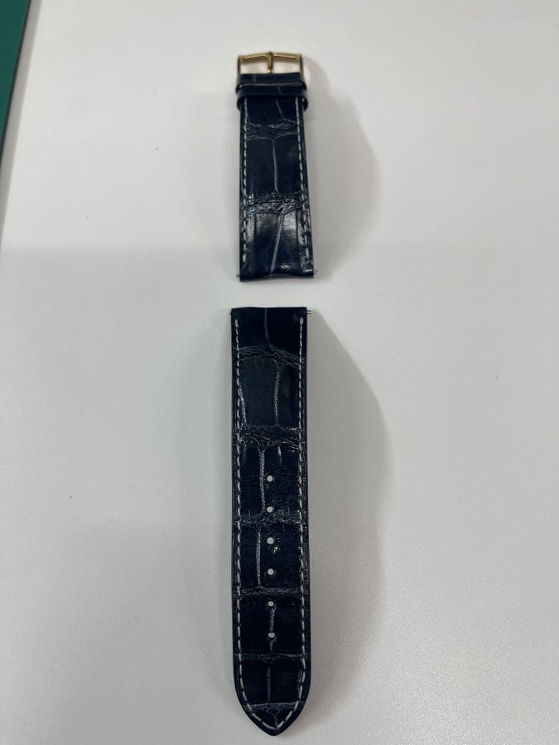 ジャガールクルト マスターウルトラスリム用 レザーベルト ジャンルソー製