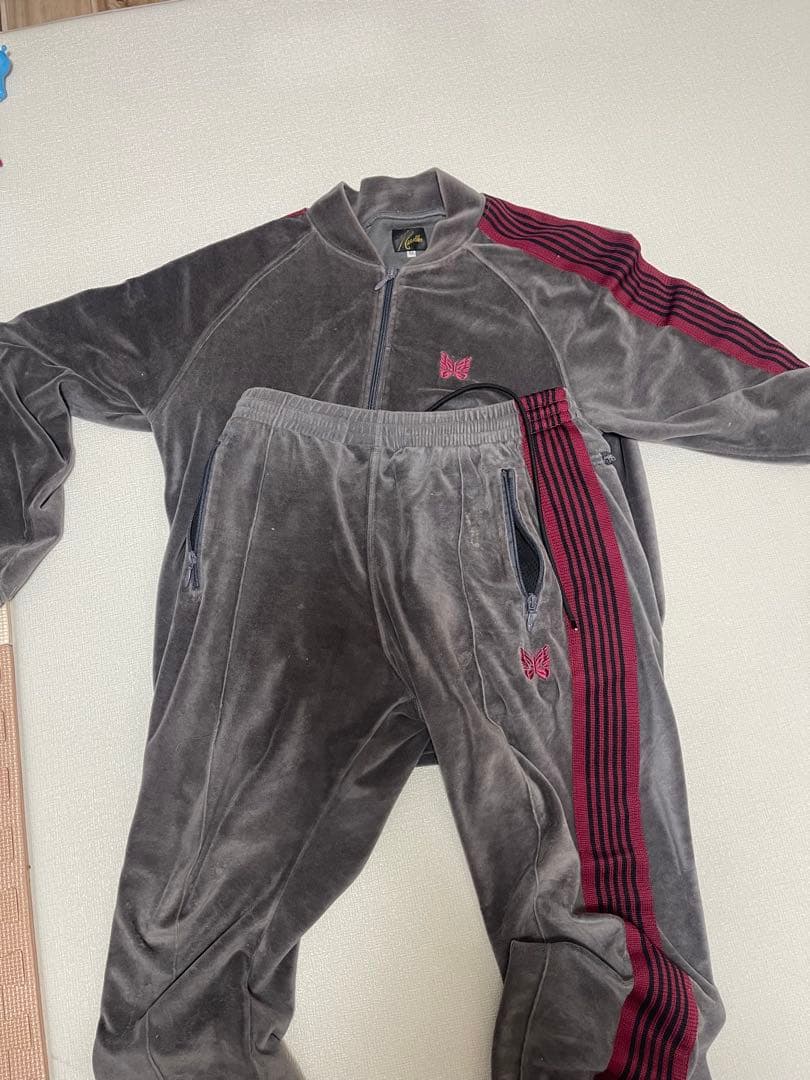 needles ニードルスベロアセットアップ