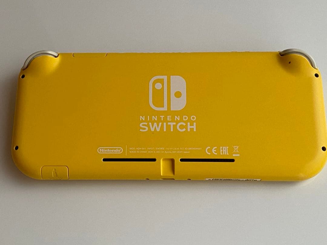 動作可★Nintendo Switch Lite イエロー 本体★ジャンク扱い