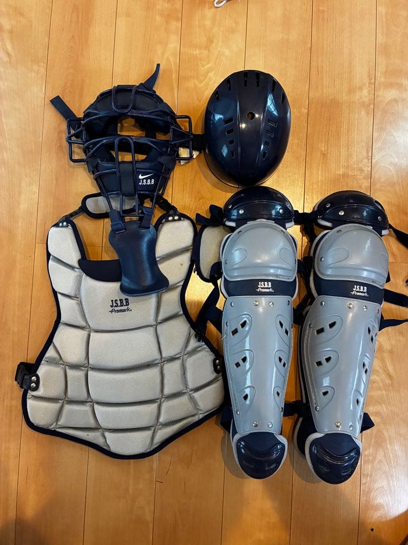 【JSBB】キャッチャー防具一式　Promark製