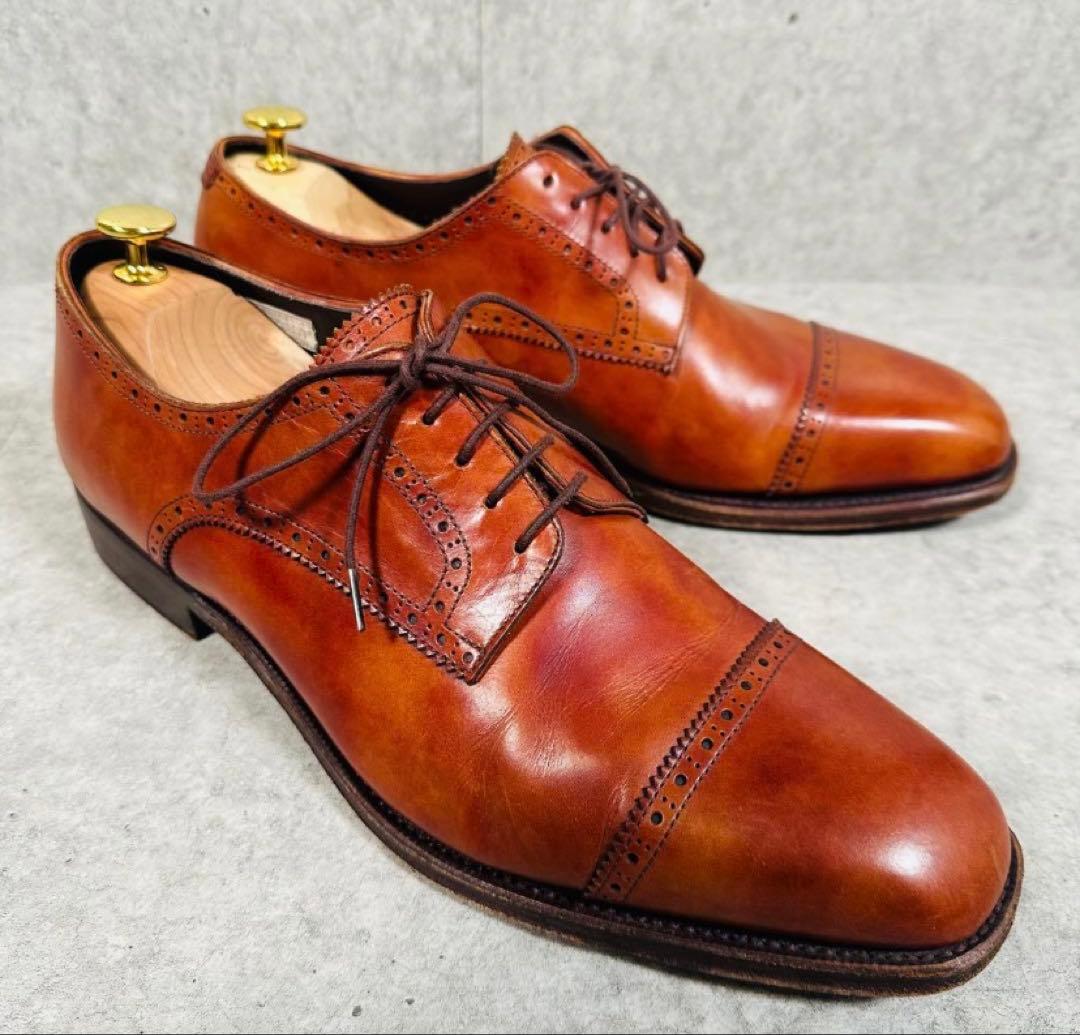 SHETLAND FOX シェットランドフォックス ストレートチップ 27cm