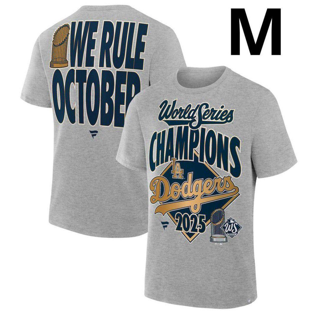 大谷翔平／ロサンゼルス・ドジャース／ワールドシリーズ優勝／Tシャツ／Мサイズ