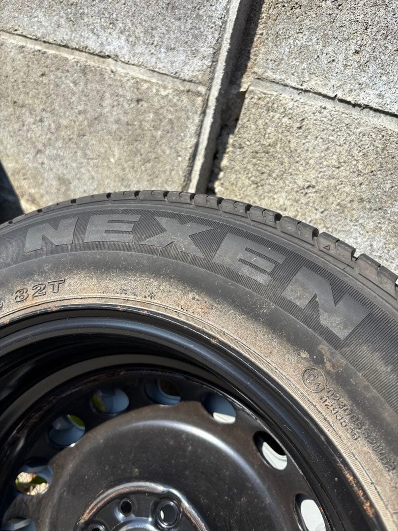 【交渉可】フィアット500タイヤ付きホイール/175/65R14/ノーマルタイヤ