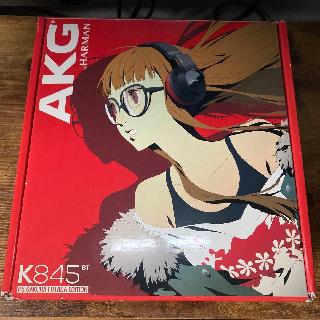 AKG K845 BT ワイヤレスヘッドフォン　ペルソナ5コラボモデル　ジャンク