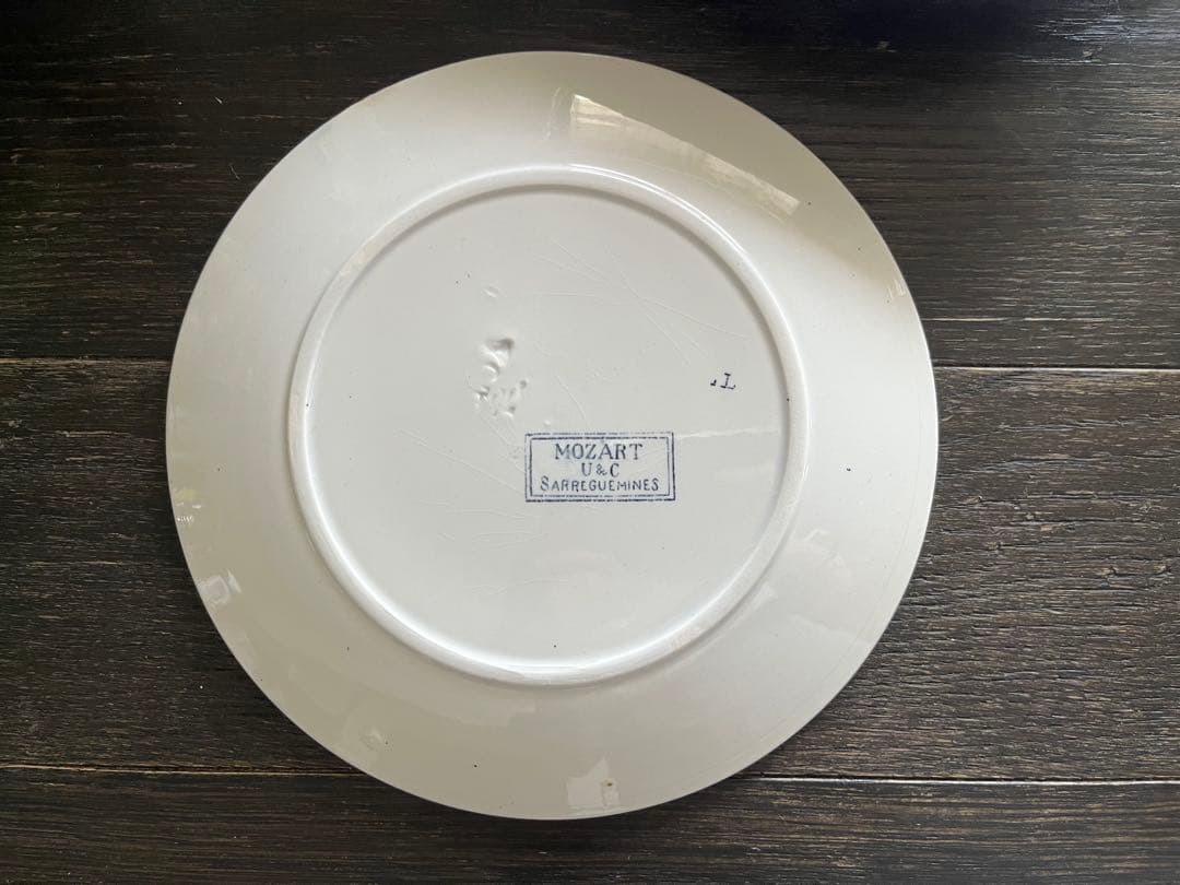 サルグミンヌ　Sarreguemines モーツァルトMozart 2枚セット