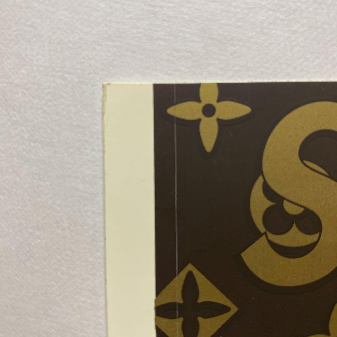 Supreme モノグラム　ステッカー4枚