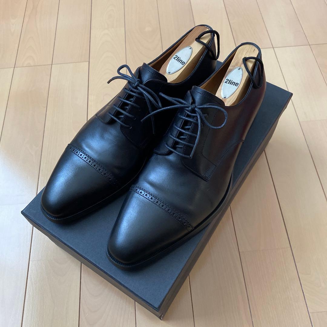 値下げ　【美品】グリーンレーベル　ドレスシューズ　黒　シューキーパー付き