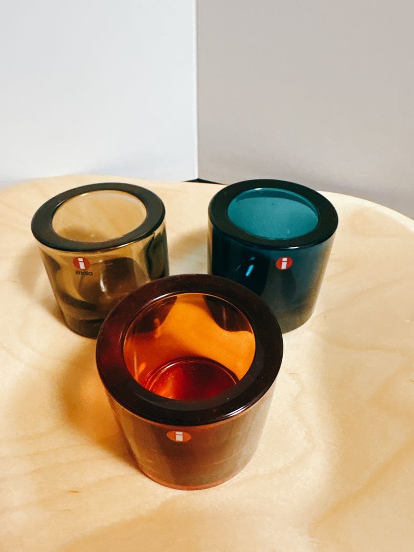 イッタラ　kivi キャンドルホルダー　3点セット 1個オマケ付き