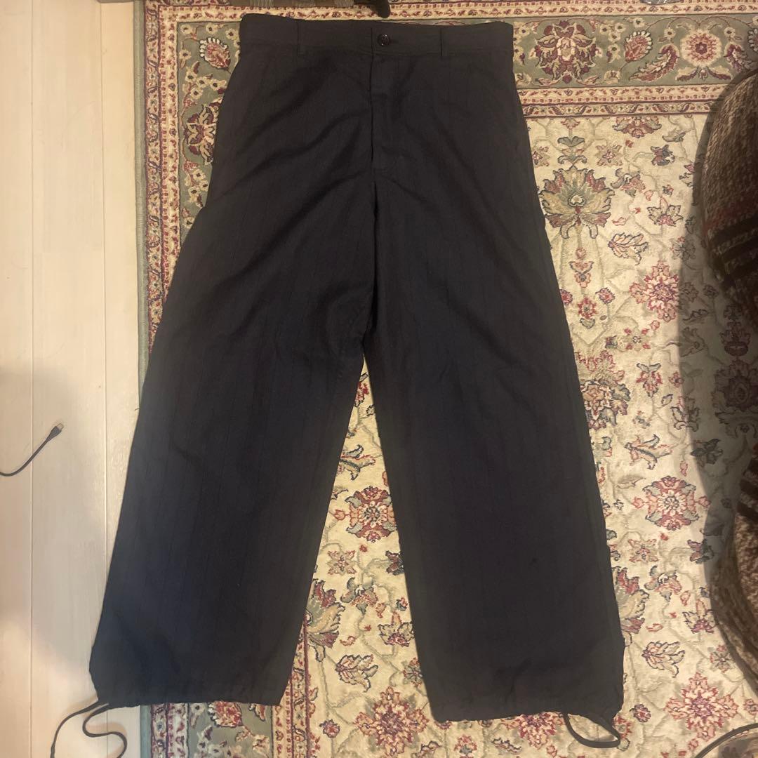 00s comme des garcons shirt M ウール パンツ