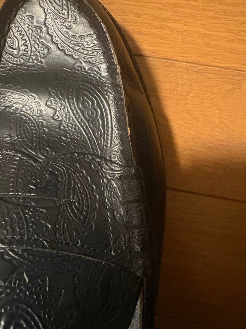 ケンフォード　全面ペイズリー　ローファー