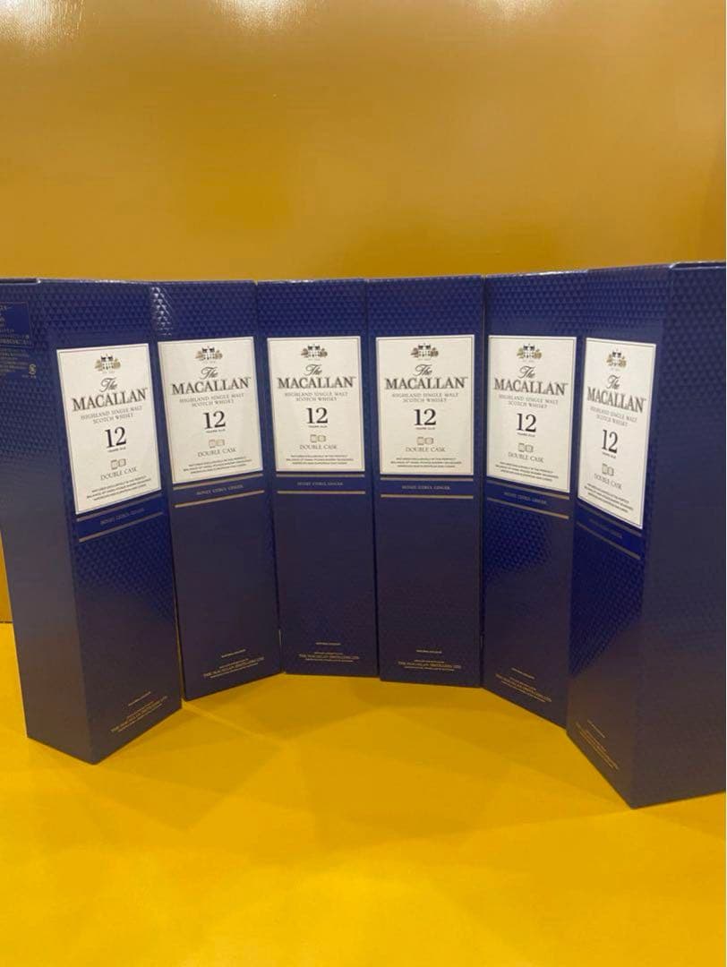 マッカラン12年ダブルカスク箱付き6本セット