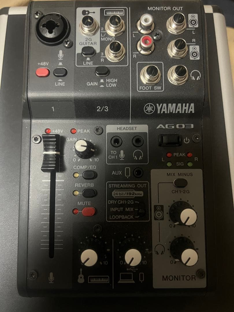 DTM・DAW AG03 mk2 YAMAHA