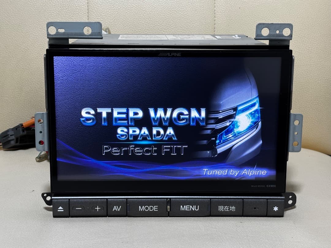 アルパイン EX900 ステップワゴン スパーダ (2018年地図データ)