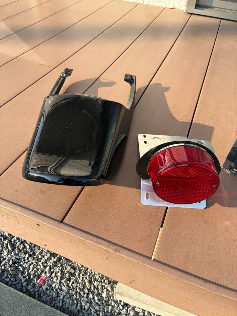 ゼファー750 z2テールカウル ブラック　テールセット　おまけ付き