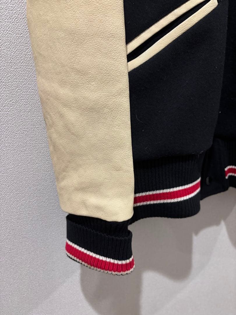 GUCCI アレッサンドロミケーレ スタジャン バーシティブルゾン 44