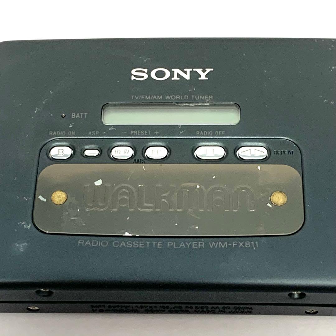 【整備品】SONY WALKMAN カセットウォークマン WM-FX811