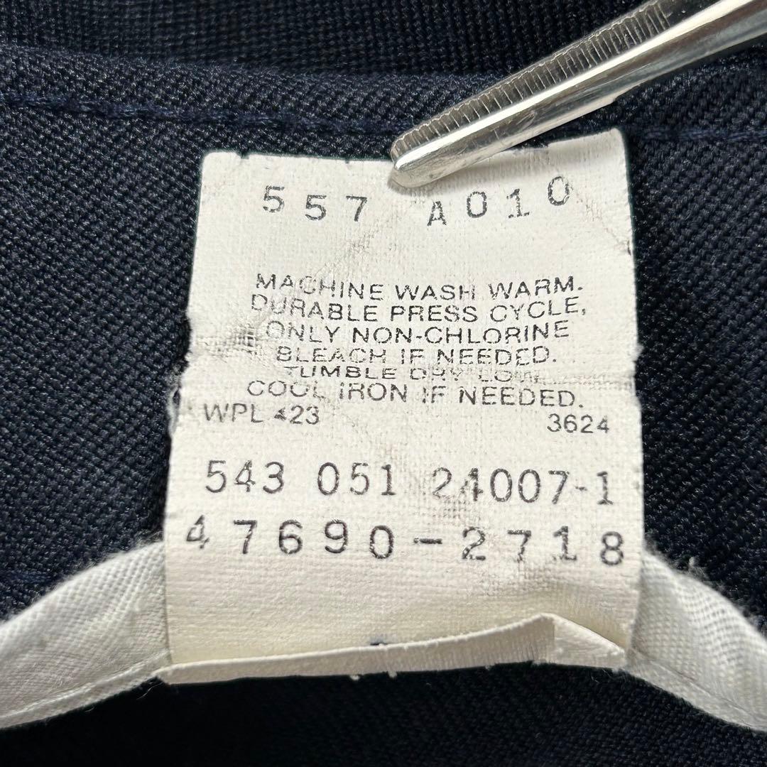 リーバイスアクションスラックスパンツL1257タロンジップ90sアメリカ製古着