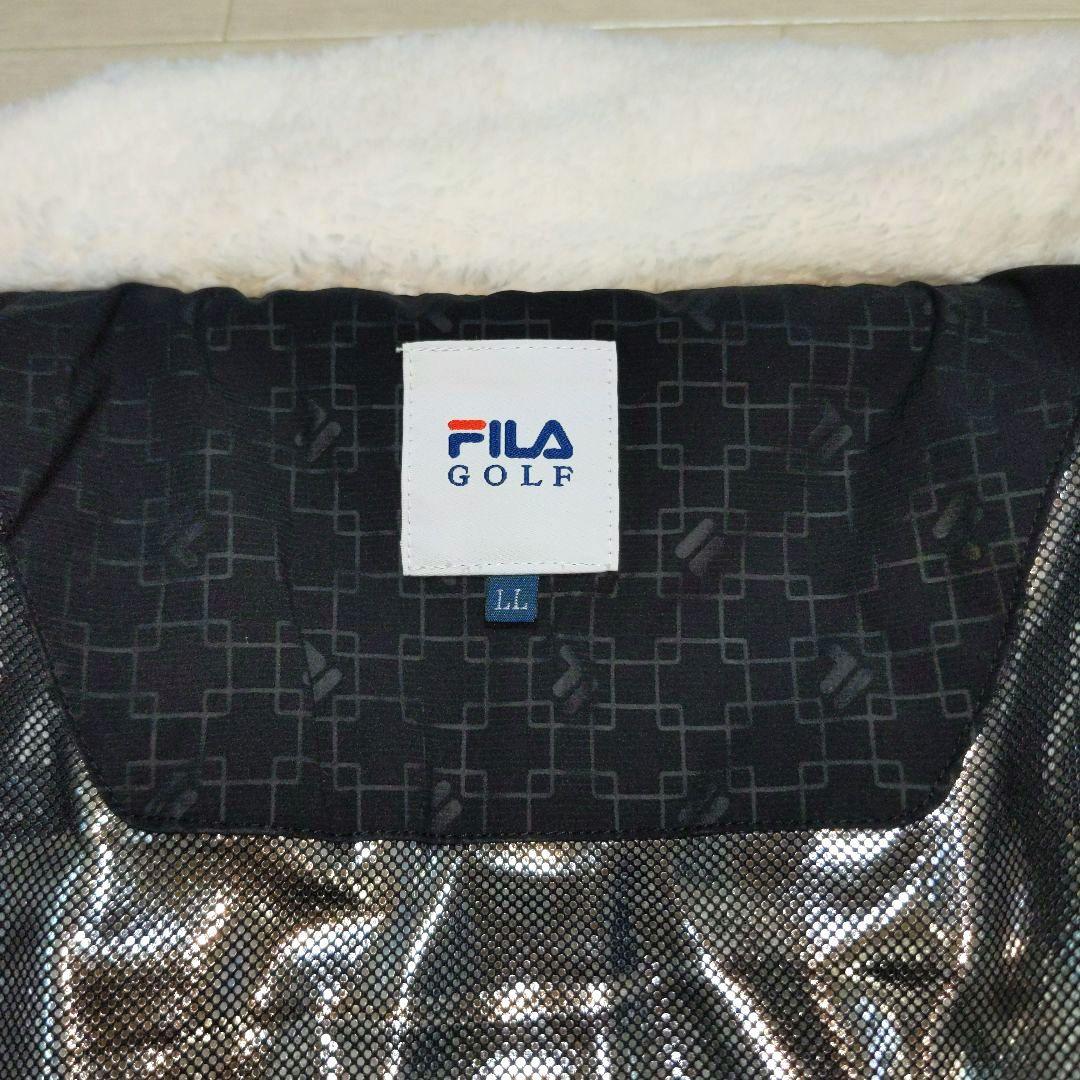 再再再値下げ新品　フィラゴルフ　中綿ワンピースLL　黒ブラックXL