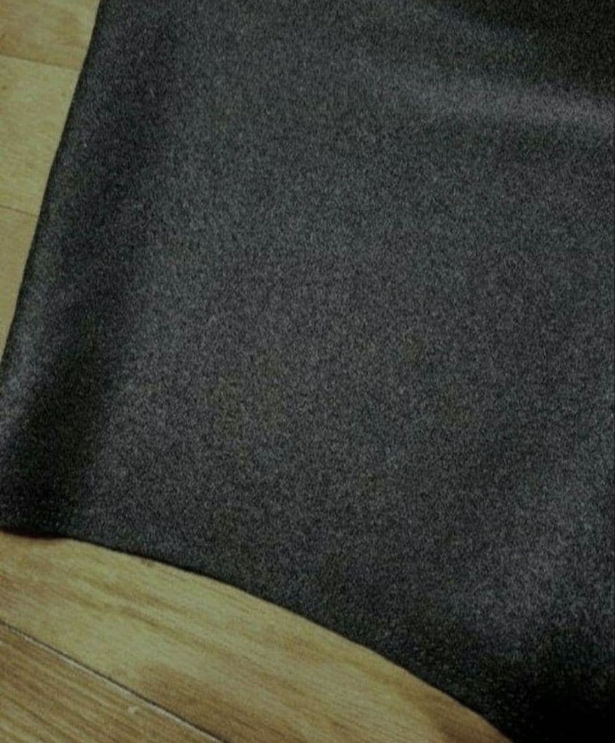 しまちんバルーンパンツ　圧縮ウール　黒