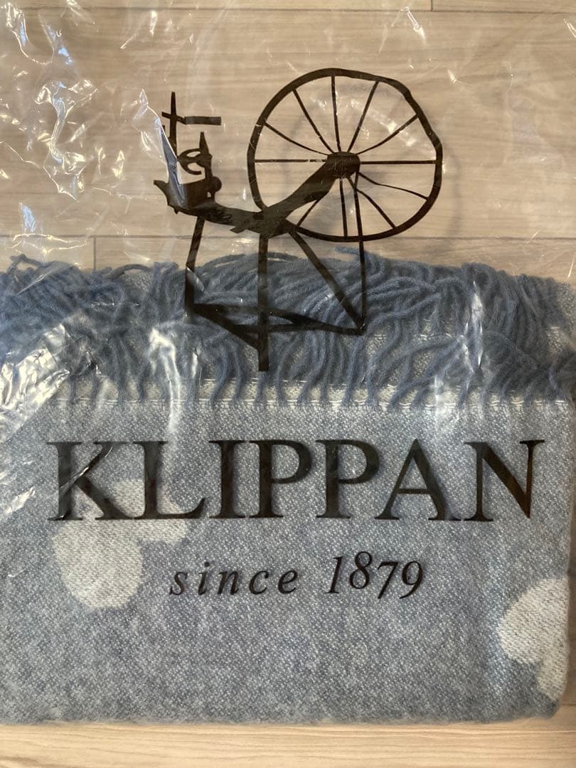 新品　ミナペルホネン×KLIIPPAN ウールストール choucho