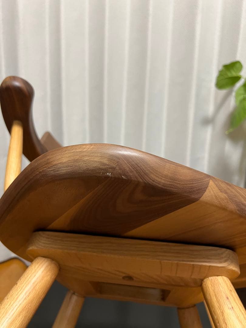 【Ｒ】ナガノインテリア ダイニングチェア DC341 回転椅子