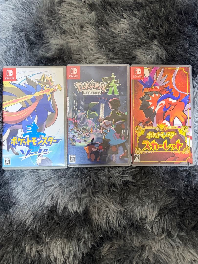 ポケモンZA ポケモンスカーレット　ポケモンソードまとめ売り