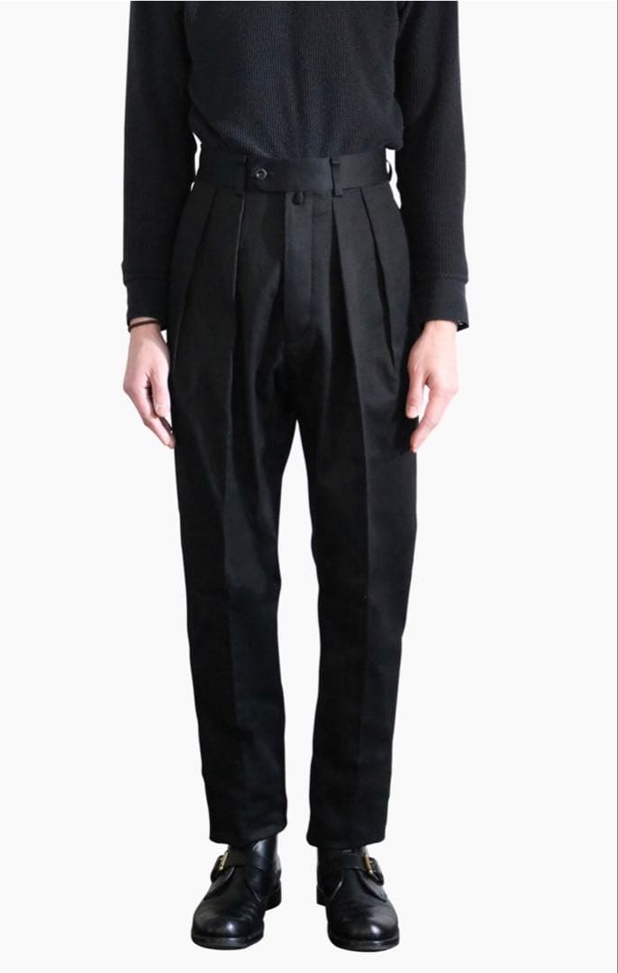 パンツ NEAT COTTON PIQUE TAPERED 46