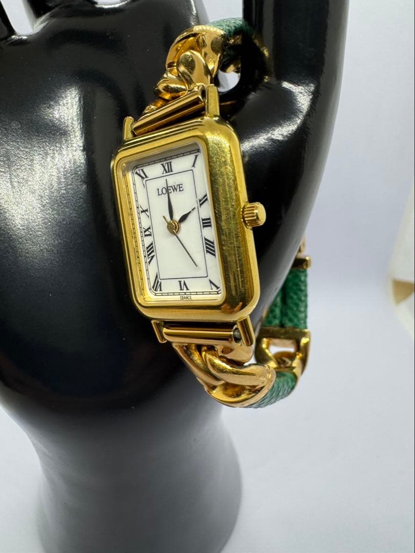 値下げ　LOEWE ロエベ アンティーク ブレスウォッチ レディース