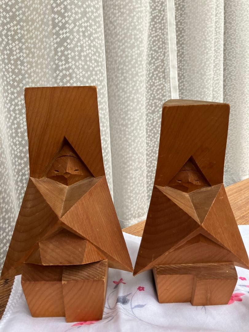 一刀彫 雪人形 芳明刀 雪ん子