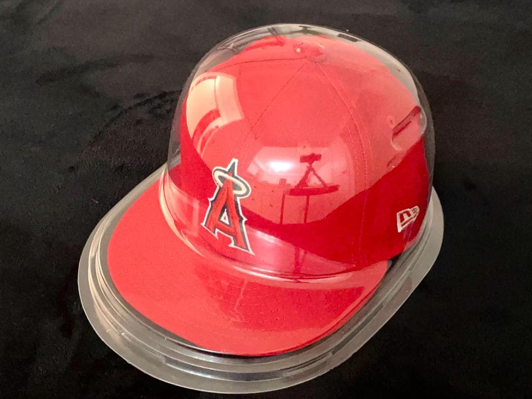 【大谷翔平エンゼルス最後の実使用キャップ】OHTANI 17ver.