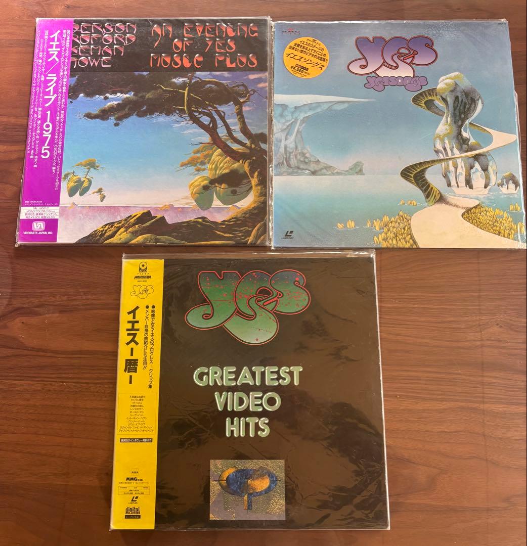 イエス　レーザーディスク３枚