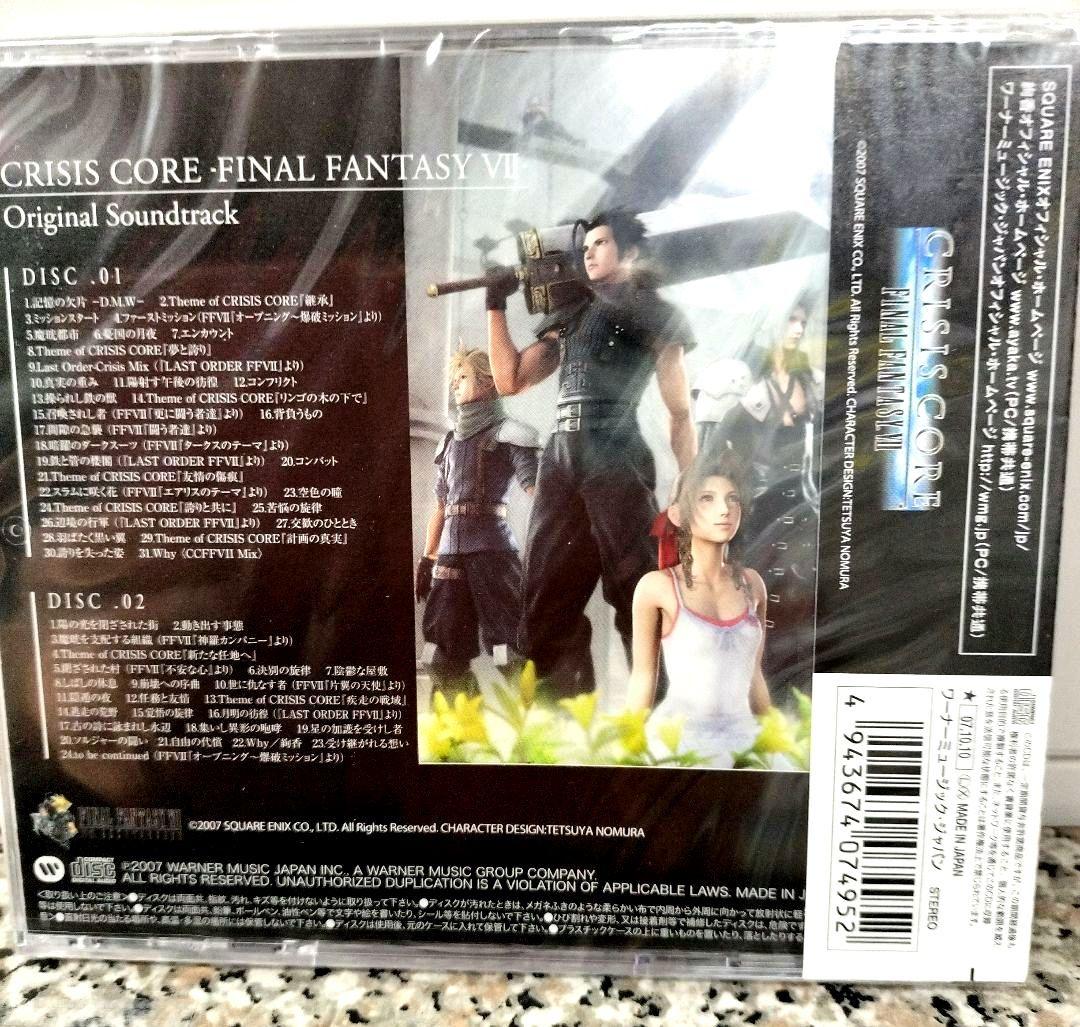 新品/未開封 CRISIS CORE FINAL FANTASY VII OST