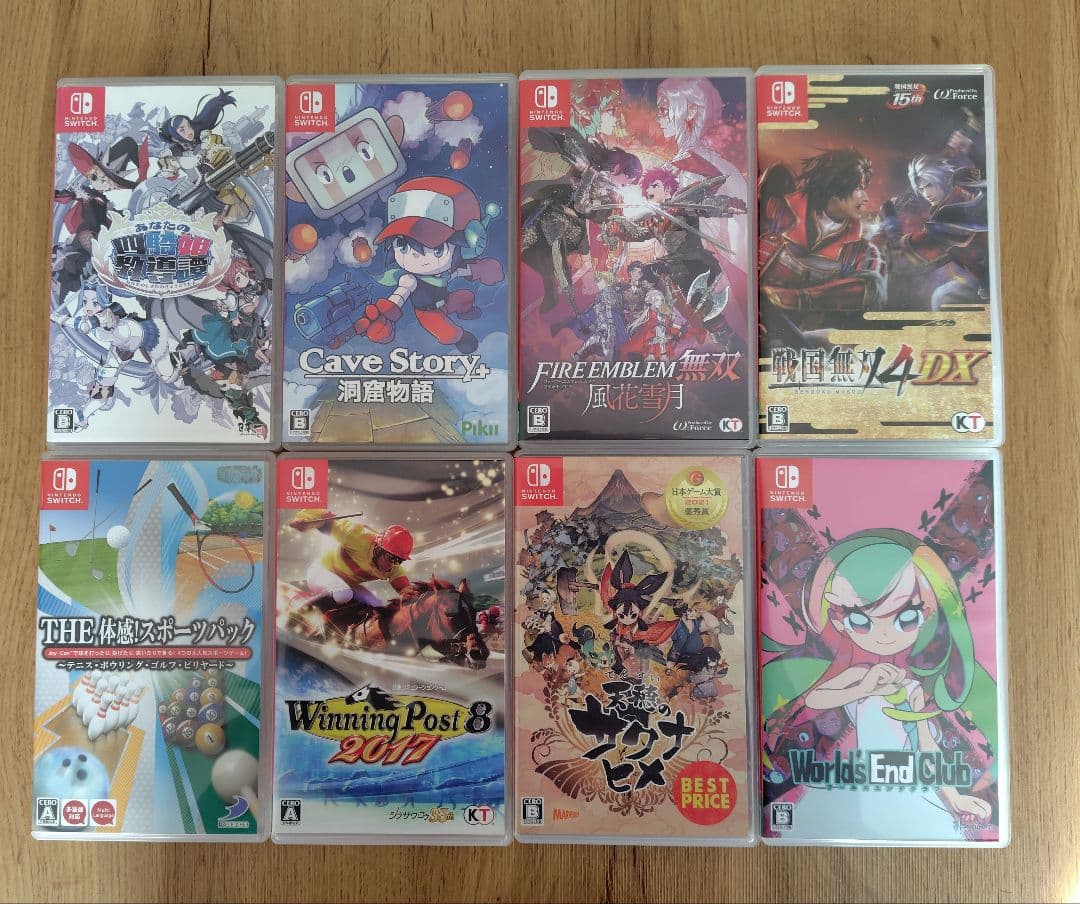 〈週末限定大特価〉中古Switchソフトまとめ売り8本セット②送料込み