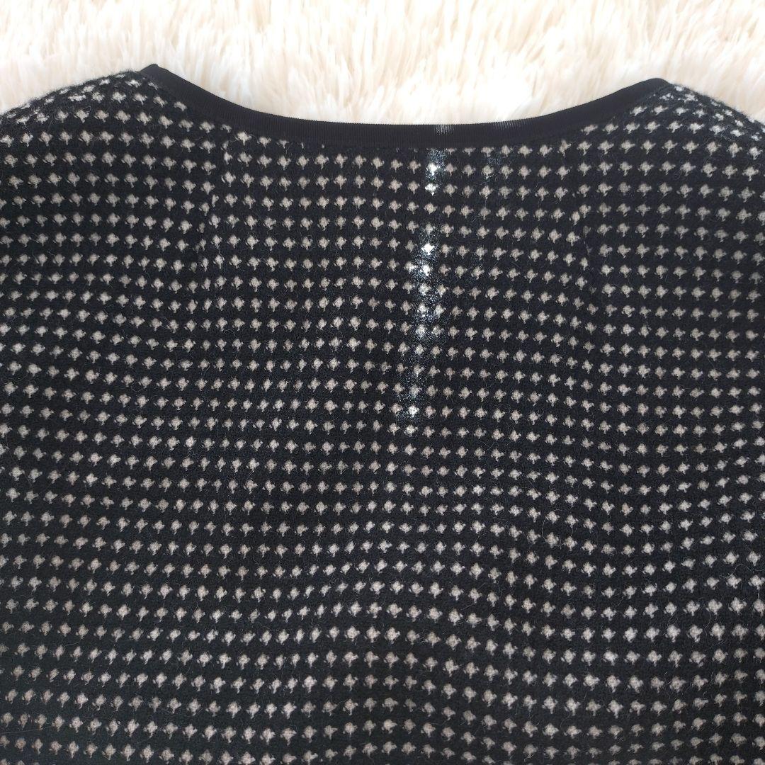 ボールジィ Ballsey ワッフルツイード ノーカラージャケット 36