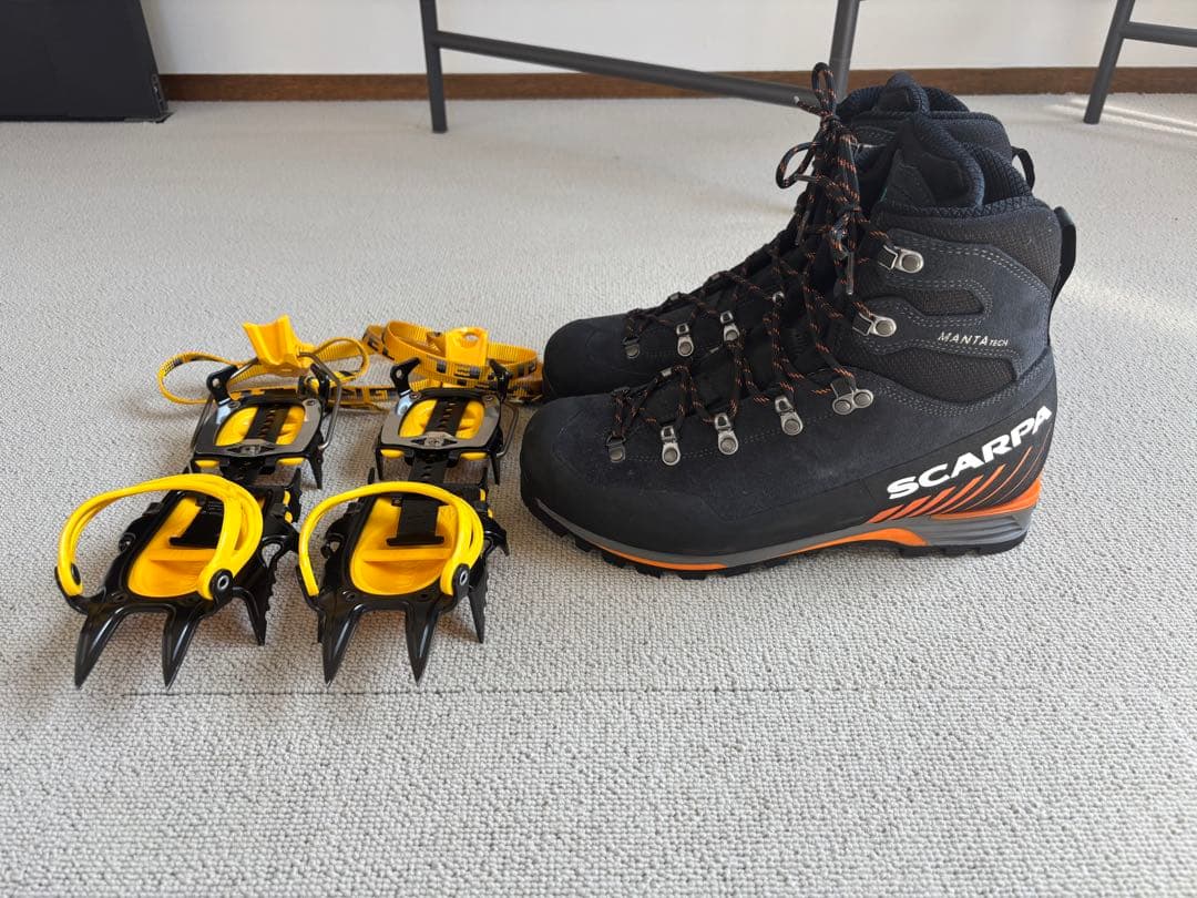 SCARPA マンタテック GTX 42 & グリベル air tech