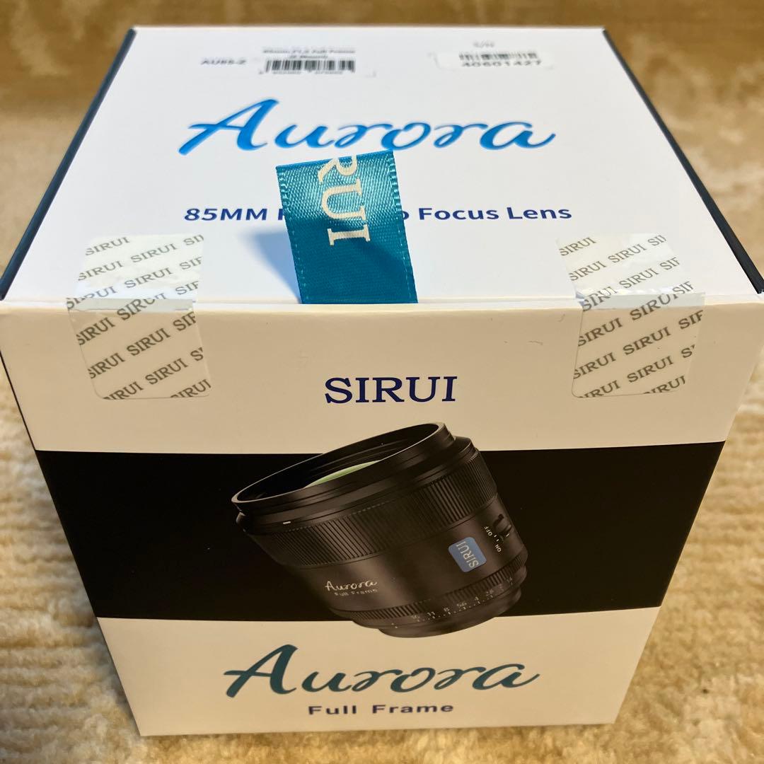 SIRUI Aurora 85mm F1.4 Xマウント フィルター2枚セット